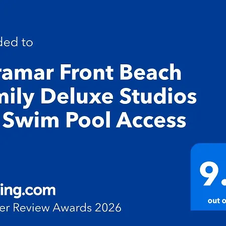 Miramar Front Family Deluxe No Swim Pool Access דירה *