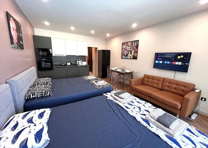 アパート Miramar Front Family Deluxe No Swim Pool Access *